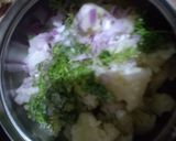 A picture of step 2 of Mirchi vada.