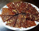 Hình bước làm 14 của món Khô heo Bak Kwa (rougan肉干)