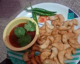 क्रिस्पी काजू नमकीन (crispy kaju namkeen recipe in Hindi) रेसिपी चरण 5 फोटो