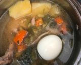 Foto del paso 1 de la receta: Caldo de pollo con verduras