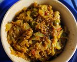 নিরামিষ বাঁধাকপি ঘন্ট (Niramish bandhakopi ghonto recipe in Bengali) রেসিপির ধাপ 4 ছবি