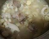 Foto del paso 7 de la receta: Sopa de mote con panceta y ternera