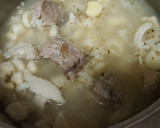 Foto del paso 7 de la receta: Sopa de mote con panceta y ternera