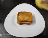 A picture of step 5 of Chocolate club Sandwich.