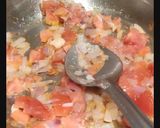 A picture of step 3 of Sarson Da Saag.