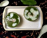 A picture of step 9 of Broccoli palak soup.