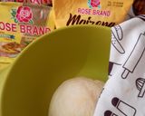 Foto langkah ke 3 dari resep Bakpao Telur Asin (bakpao no mixer).