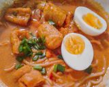 Gambar langkah 9 resipi Mee curry.