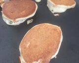 Une image de l'étape 4 de Pan cakes au tranches de bananes.