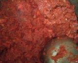 A picture of step 3 of Dal makhni.
