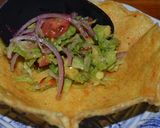 Foto del paso 3 de la receta: Ensalada de palta en canastilla de parmesano