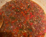 A picture of step 4 of Picadillo.