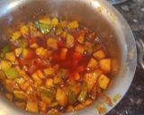 A picture of step 3 of Mango pickle seasonal pickle.