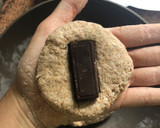 Foto del paso 2 de la receta: Bollitos integrales con chocolate 🍫