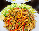 Foto del paso 3 de la receta: Fajitas de cerdo al limón