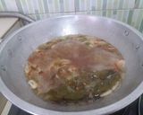 Foto langkah ke 3 dari resep Kicik Gereh (Ikan Asin) Kuah Pedas Santan.