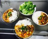 Hình bước làm 9 của món Cơm bò sốt