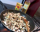 Gombaszószos melegszendvics recept fázis 2 fotója