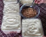 Foto langkah ke 9 dari resep Milk Bath Cake/ Tres Leches dessert Box.