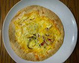 Foto del paso 6 de la receta: Tortipizza con salami