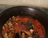 A picture of step 6 of Grilled fish | tomatoe sauce | fish stew.
