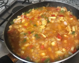 Foto del paso 2 de la receta: Fajita de col rellena de pollo