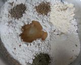 A picture of step 1 of Mathri.