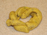 Coronitas de pistacho y maíz