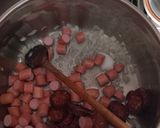 2015. Zöldséges vöröslencse főzelék füstölt kolbász és füstölt virslivel recept fázis 1 fotója