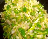A picture of step 2 of Tawa butter Masala Pav.