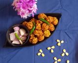 A picture of step 4 of Onions sweet corn pakoda (bhajiya).
