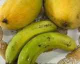 Hình bước làm 1 của món Sinh tố xoài chuối