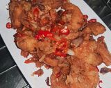 Foto langkah ke 8 dari resep Udang crispy cabe garam.