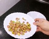 A picture of step 1 of HomeMade Italian Torrone /Nougat Recipe Almond & pistachio Torrone.