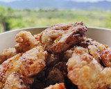 Foto del paso 4 de la receta: Tori no karaage –pollo frito al estilo japonés–