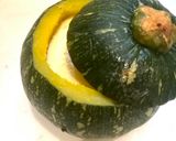 Hình bước làm 2 của món Flan bí ngô sương sáo sữa dừa