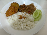 Nasi uduk rice cooker