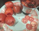 स्टफ टमाटो (Stuff Tomato recipe in Hindi) रेसिपी चरण 1 फोटो