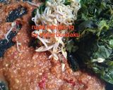 Foto langkah ke 3 dari resep Rujak kangkung.
