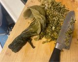 酸菜肉末的食譜步驟1照片