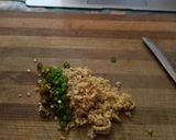 A picture of step 4 of Daal Palak.