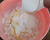 عکس مرحله 2 از دستور کوئیک‌ میکس وانیلی با مارمالاد آلو قرمز 😋😍