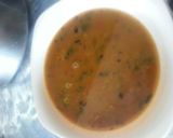 A picture of step 4 of Dhania soup# author Marathon#.