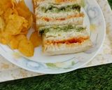 A picture of step 4 of Chattny sandwiches, tringal.