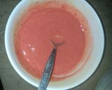 A picture of step 6 of Strawberry red cake.
