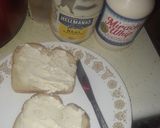 A picture of step 2 of Midwest Summer Tomato and Sweet Onion Sandwich.