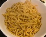 Foto del paso 7 de la receta: Fettuccine Alfredo con pollo y bacon