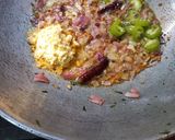A picture of step 3 of Bathua bhujia.