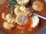 Kerang hijau saus Padang