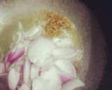 A picture of step 1 of 3 spices phali aloo.